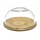 Bowls de Vidrio c/Tapa Bamboo x (3und) - Sakura