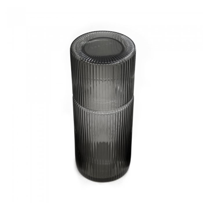 Set Jarra + Vaso de Noche Grey - Sakura