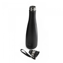 Botella Térmica Wavy Negra 750ml - Sakura