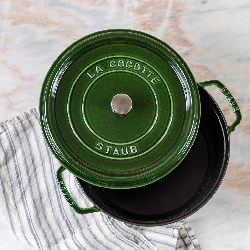 Cocotte Round 24 cm Basil - Staub