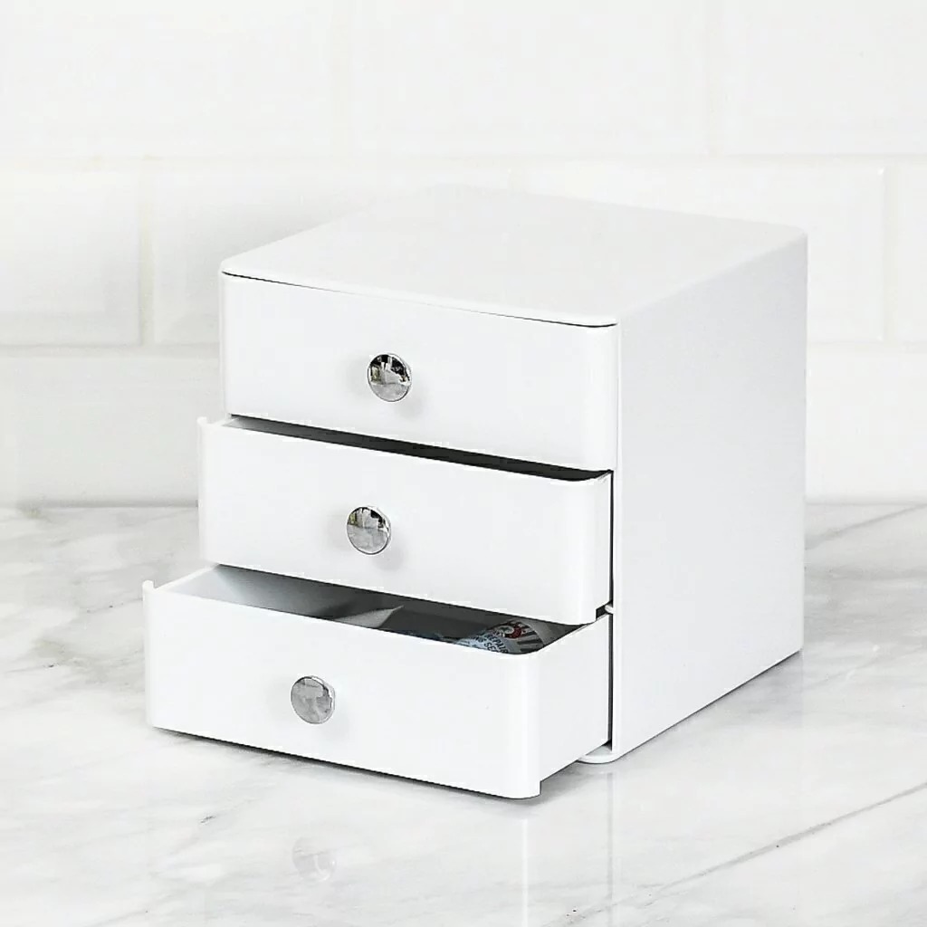 Organizador 3 Cajones White - Litem