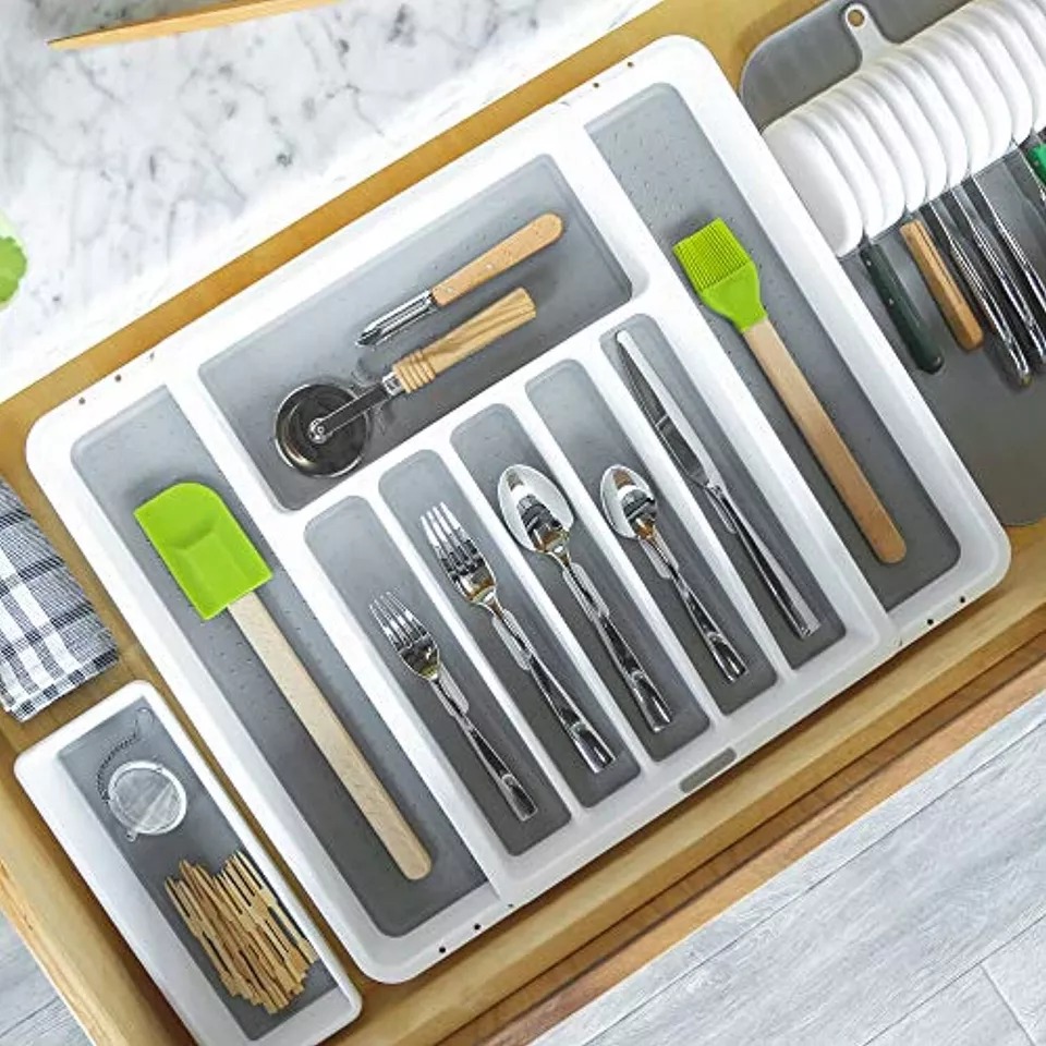 Organizador de Cubiertos Extensible Basic SilverWare Tray  - Madesmart