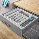 Organizador de Cubiertos Extensible Basic SilverWare Tray  - Madesmart