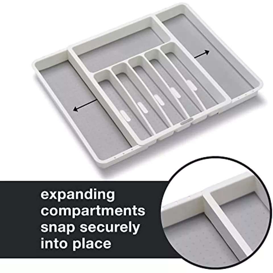 Organizador de Cubiertos Extensible Basic SilverWare Tray  - Madesmart