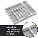 Organizador de Cubiertos Extensible Basic SilverWare Tray  - Madesmart