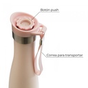 Botella Térmica Wavy Rosa 750ml - Sakura