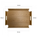 Bandeja Leblon Grande de Madera Bamboo 54 x 39 cm