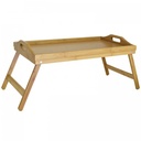 Bandeja de Cama Madera Bamboo 50 X 30 cms