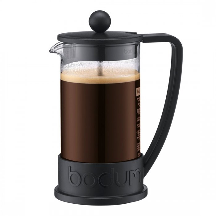 Cafetera Brazil 3 Pocillos Negra - Bodum