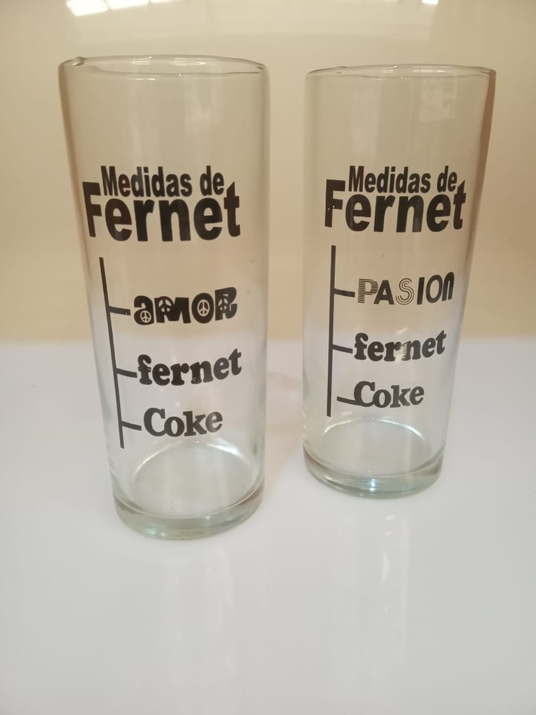 Vaso Fernet x Unidad