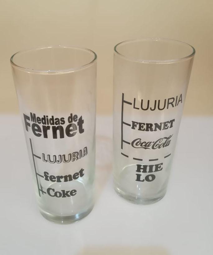Vaso Fernet x Unidad