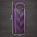 Rallador Fino y Grueso Reibe Violeta -Börner