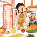 Rallador Fino y Grueso Reibe Naranja - Börner