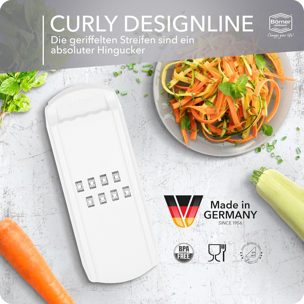 Cortador en Cintas acanaladas Borner Curly Blanco - Börner
