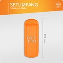 Cortador en Cintas acanaladas Curly Naranja - Börner