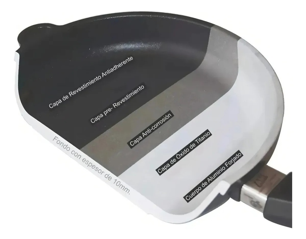 Sartén  32cm - AMT Gastroguss