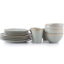 Juego Vajilla Green Stone - Set x (16 Pzas)