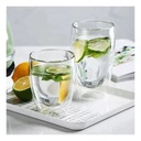 Vaso Double Vidrio Wall (330ml) - Vidrio