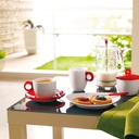 Cafetera, infusor y espumador 3 pocillos - Guzzini