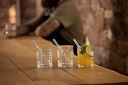 Set Vasos Cortos Taste Good + Sorbete Cristal + Cepillo - Nachtmann