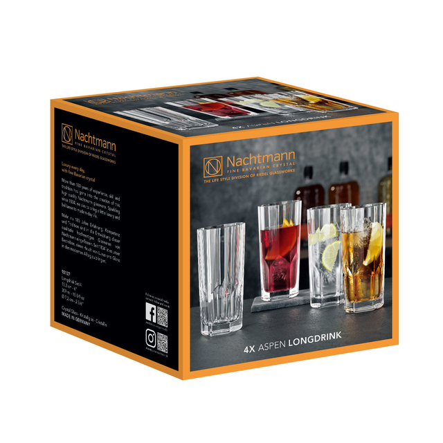 Set Vasos Longdrink Aspen - Nachtmann