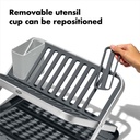 Escurridor de Platos c/estante plegable - Oxo