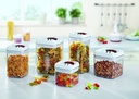 Tarros Fresh & Easy Cuadrados 0.8L - Leifheit