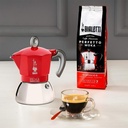 Cafetera Moka Inducción para 6 pocillos Rojo 