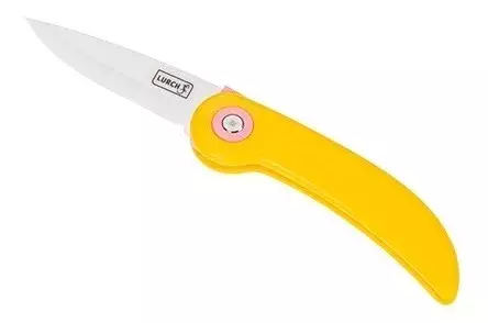 Cuchillo Navaja retractil de Ceramica AMARILLO - NARANJA - ROSA - FUCSIA - Lurch