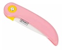 Cuchillo Navaja retractil de Ceramica AMARILLO - NARANJA - ROSA - FUCSIA - Lurch