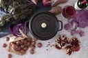 Cocotte Round 14 cm Black  - Staub