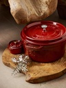Cocotte Round 24 cm Cherry - Staub