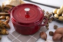 Cocotte Round 24 cm Cherry - Staub