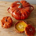 Pumpkin Cocotte 24 cm Cinnamon - Staub