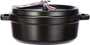 Cocotte Shalow Round 26 cm Black - Staub