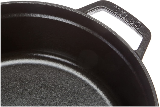 Cocotte Shalow Round 26 cm Black - Staub