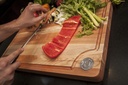 Tabla de Corte Lenga Gourmet 4cm - Herencia Grill