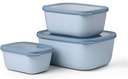 Bowl Cirqula Rectangular 1500 ml Nordic Blue - Mepal