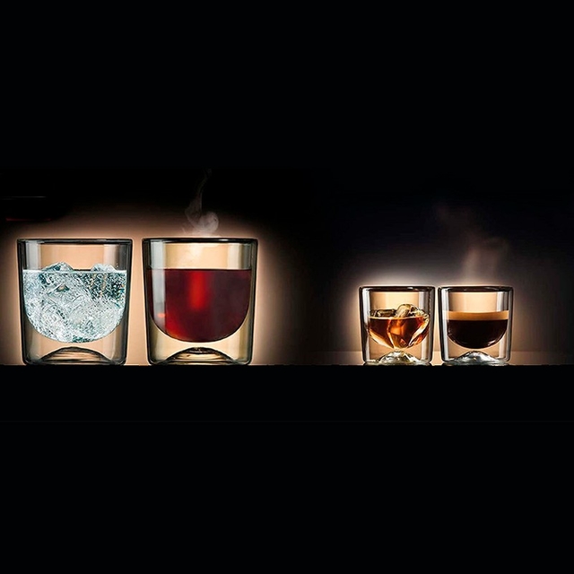 Set Vasos Doble Fondo - Guzzini