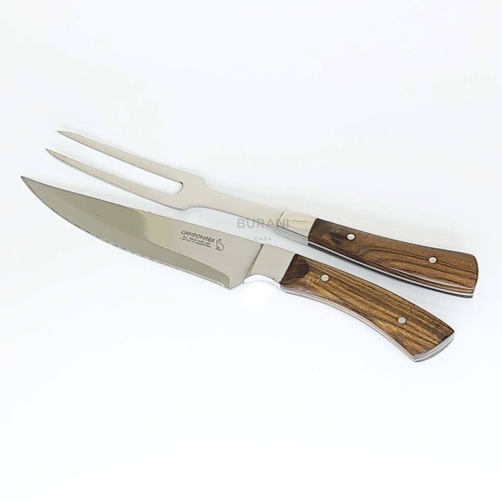 Set Cuchillo Tenedor 16 cm - Asta Ciervo