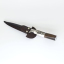 Cuchillo Embutido 13,5 cm - Madera y Asta de Ciervo