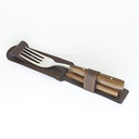 Set Cuchillo Tenedor 12cm - Wood