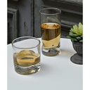 Vaso Vidrio Bajo 250ml - Amassadinho (6und)