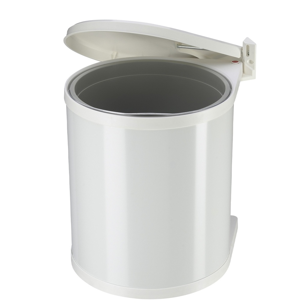 Cesto Bajo Mesada Compact Box M Blanco - Hailo