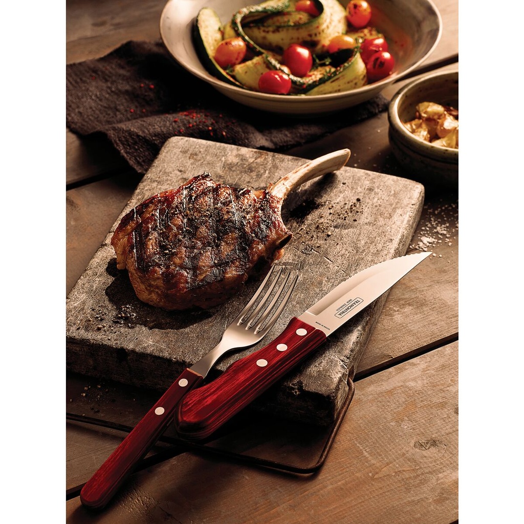 Cuchillo de Asado Polywood Jumbo x (12 und)- Tramontina