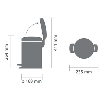 Cesto New lcon 3L - BRABANTIA