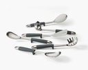 Set de Utensilios Acero Inox Negro Carousel x 6 - Joseph Joseph