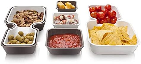 Copetinero Apilable Dip Serve & Stack - Vacu Vin