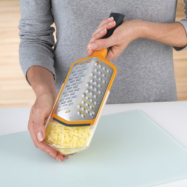 Rallador Doble c/Mango Twist Grater 2 en 1 - Joseph Joseph