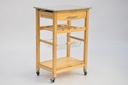 Carro Cocina Auxiliar Wood